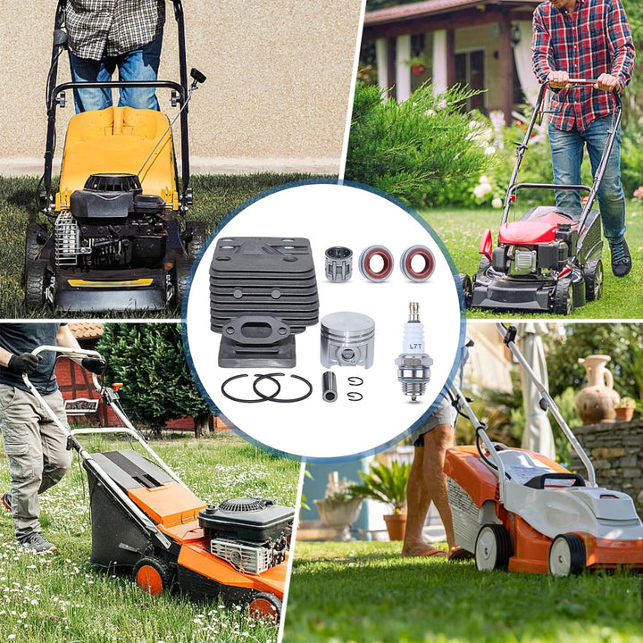 AUMEL 40mm Zylinderkolben Kit Für Stihl FT250 HT250 FS250 FS250R FS202 FS120 FS200 Freischneider Ers