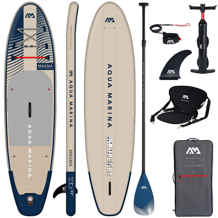 Aqua Marina Magma 2019 SUP Board Inflatable Stand Up Paddle Surfboard Paddel