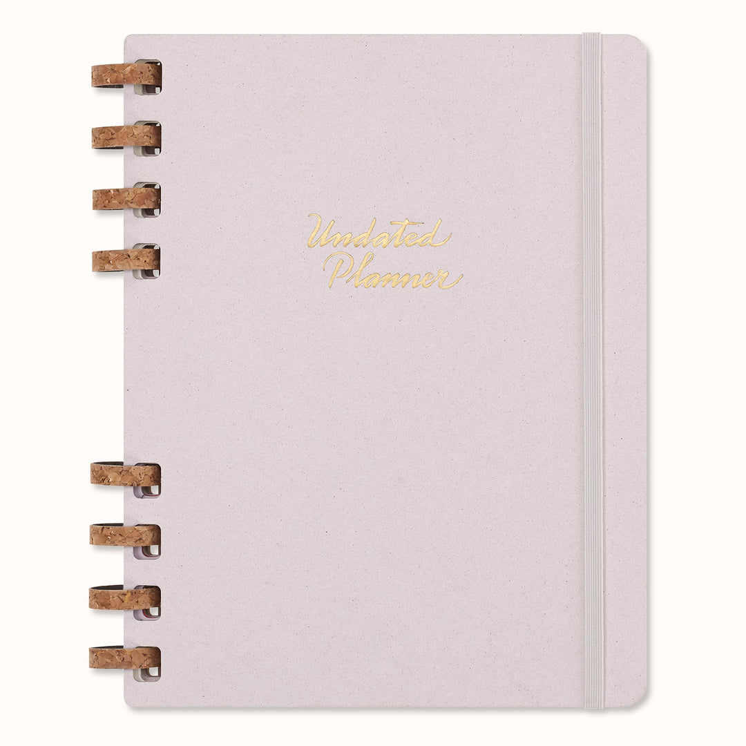 Moleskine Undatierter Monatsplaner, 12-Monats-Spiralplaner mit Festem Einband, Grösse: XL 20 x 25 cm