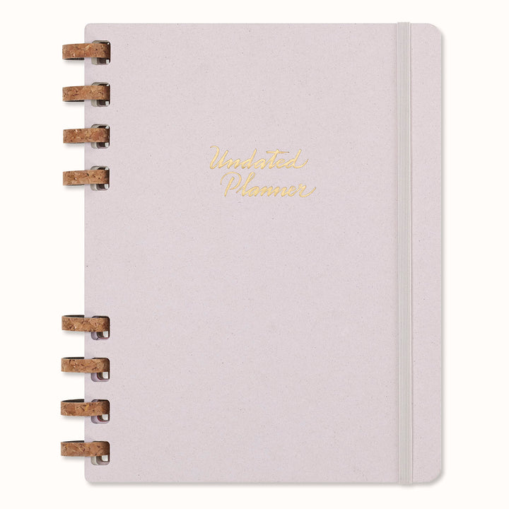 Moleskine Undatierter Monatsplaner, 12-Monats-Spiralplaner mit Festem Einband, Grösse: XL 20 x 25 cm