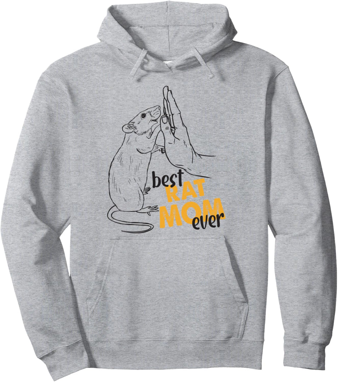 Beste Ratte Mama aller Zeiten Beste Ratte Mama Ratte Pullover Hoodie