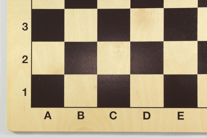 Weible Spiele 02084 - Schachbrett aus Birkenschichtholz, 49 x 49 cm