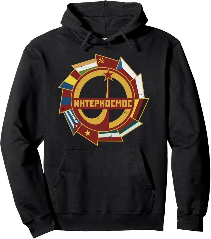 Interkosmos Russland Sputnik UdSSR Sowjetunion Pullover Hoodie