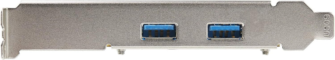 StarTech.com 2-Port USB PCIe Adapter - 10Gbit/s pro Port - USB 3.2 Gen 2 Typ-A PCI Express 3.0 x2 Ho