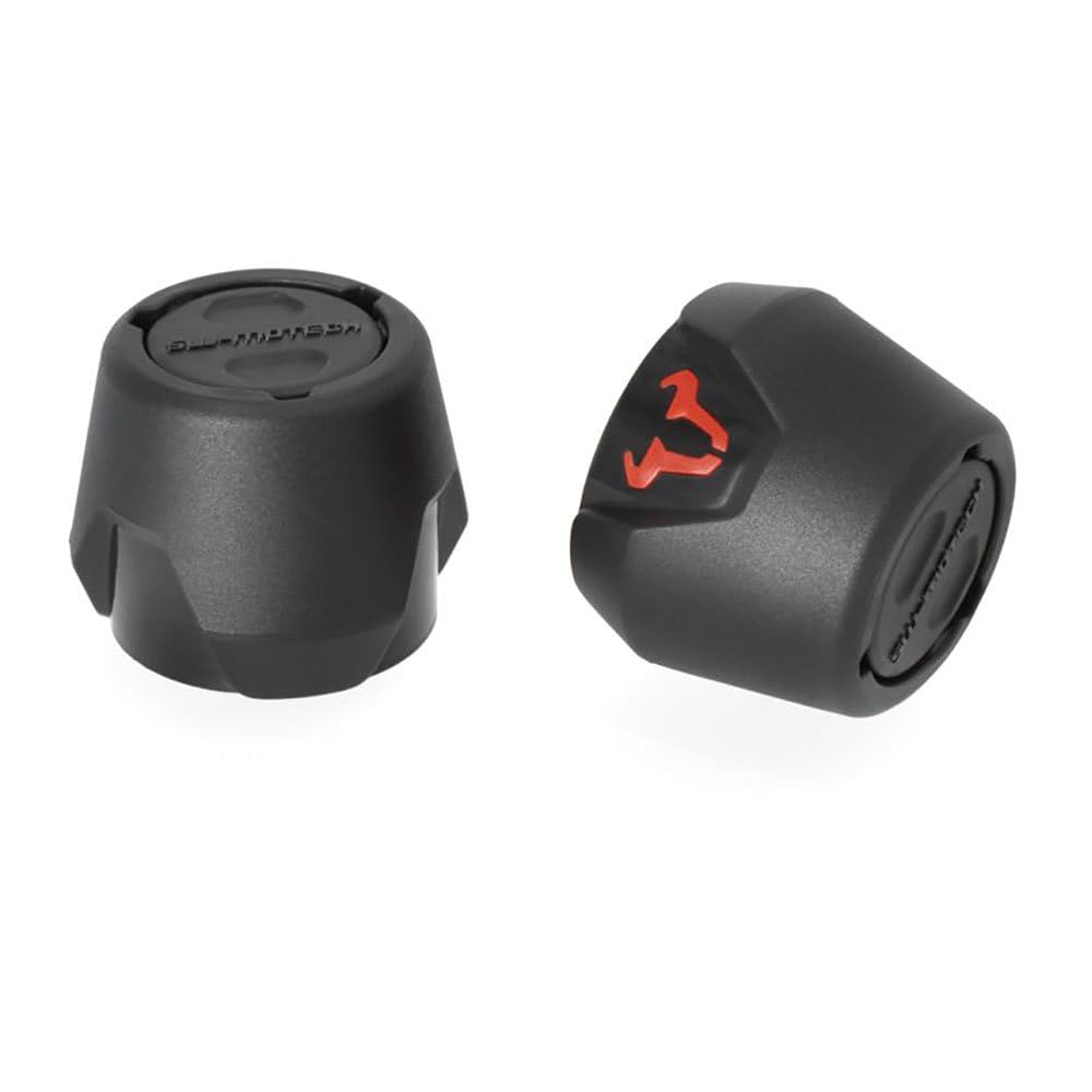 SW-Motech Sturzpad-Kit für Vorderachse - Schwarz. Kawasaki Z650 (16-), Ninja 650 (16-).