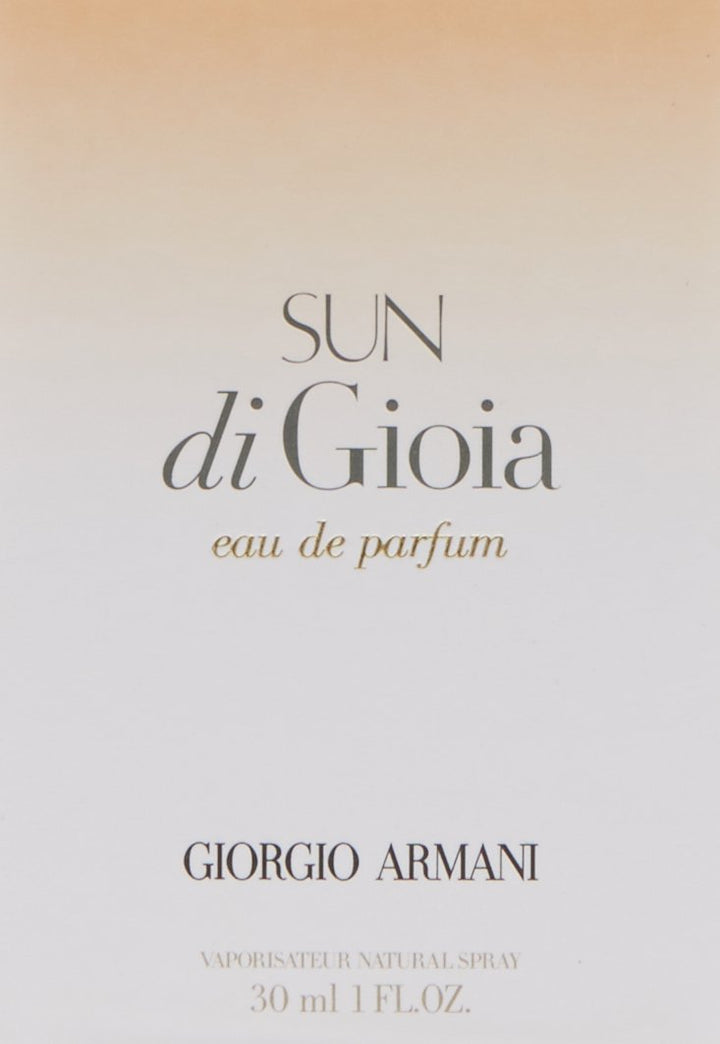 Giorgio Armani Sun di Gioia Eau de Parfum 30 ml chypre 30 ml (1er Pack), chypre 30 ml (1er Pack)