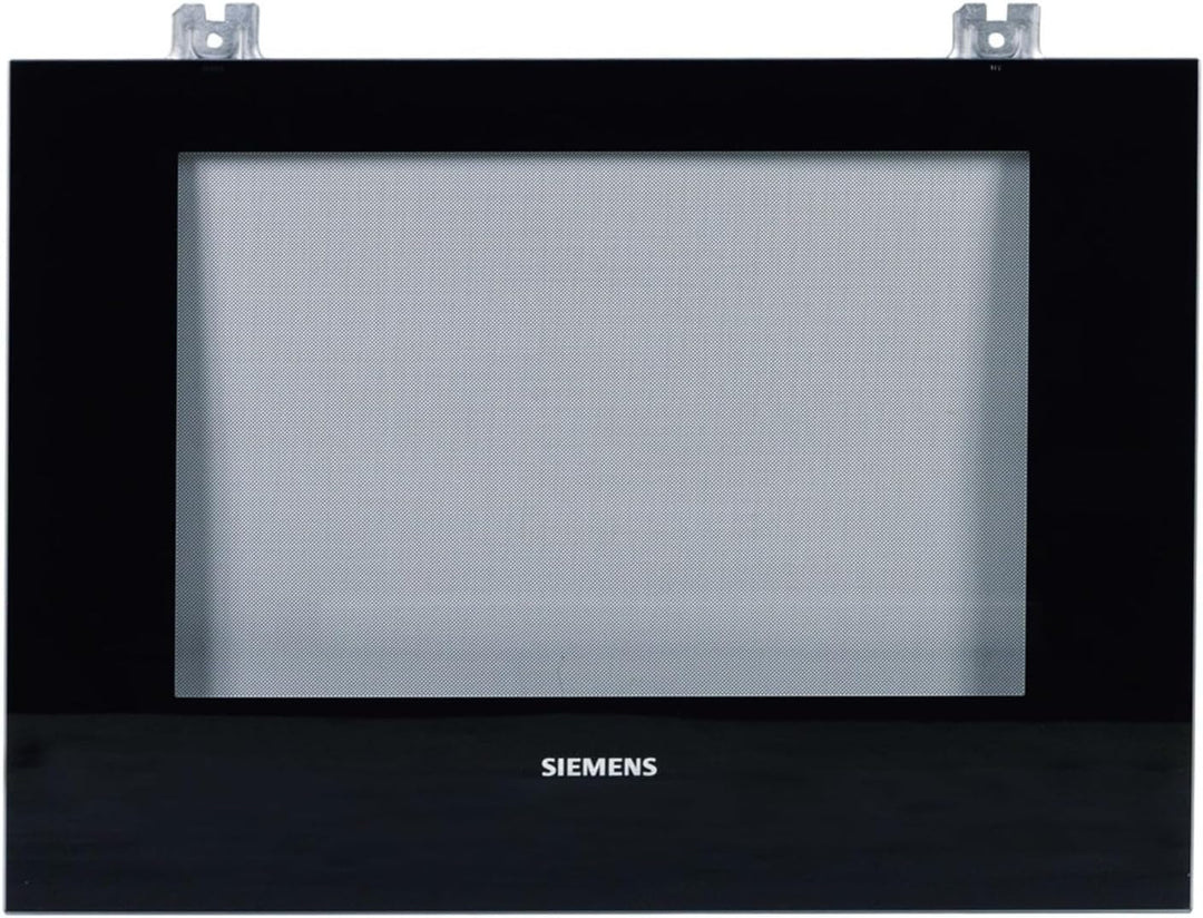 LUTH Premium Profi Parts Aussenfenster Schwarz kompatibel mit Siemens 00771900 Frontglasscheibe für