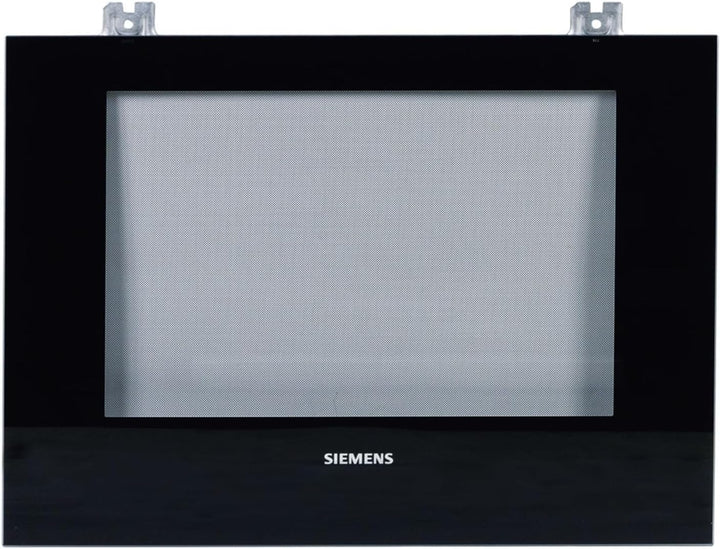 LUTH Premium Profi Parts Aussenfenster Schwarz kompatibel mit Siemens 00771900 Frontglasscheibe für