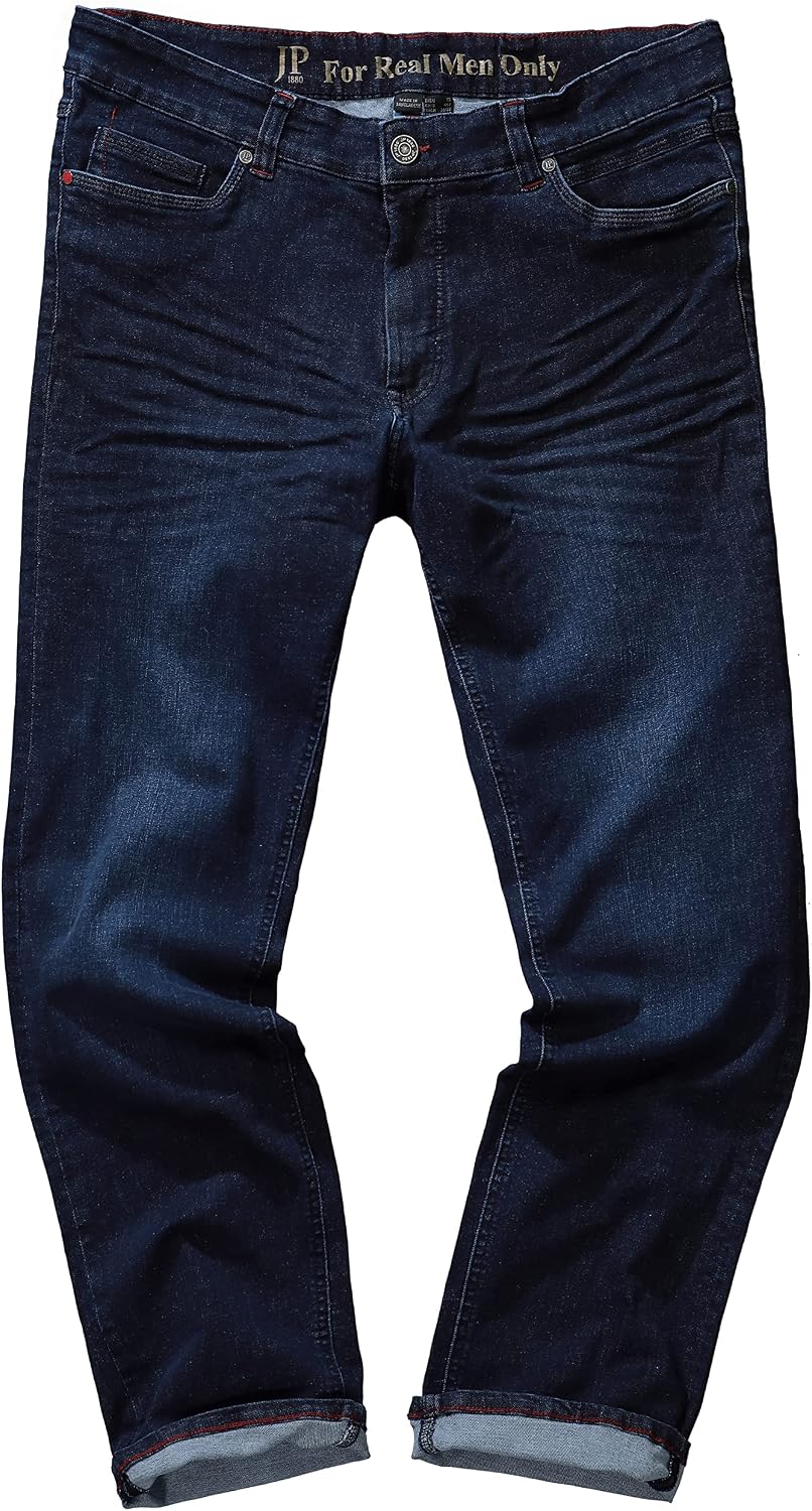 JP 1880 Herren grosse Grössen Übergrössen Menswear L-8XL Jeans, FLEXNAMIC®, Denim, Straight Fit 7228