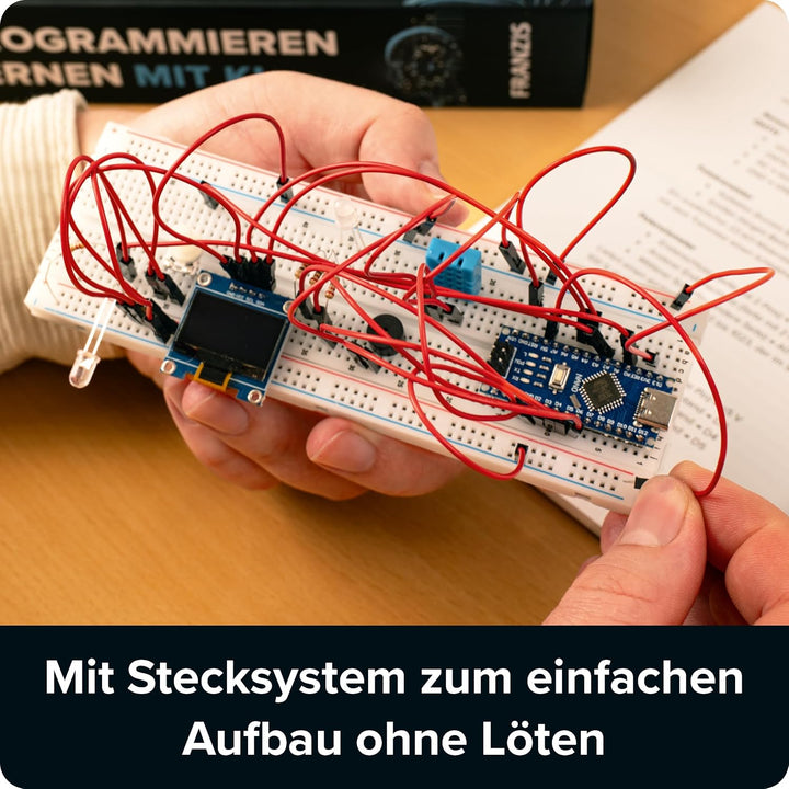 FRANZIS 67236 - Mach's einfach - Maker Kit Programmieren Lernen mit KI