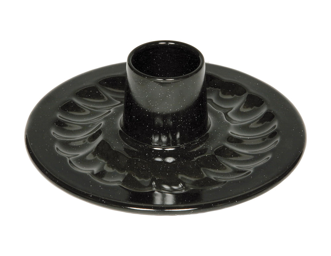 Riess, 0487-022, Rohrboden 26cm PROFIBÄCKER, CLASSIC- BACKFORMEN, Durchmesser 26 cm, Emaille, schwar