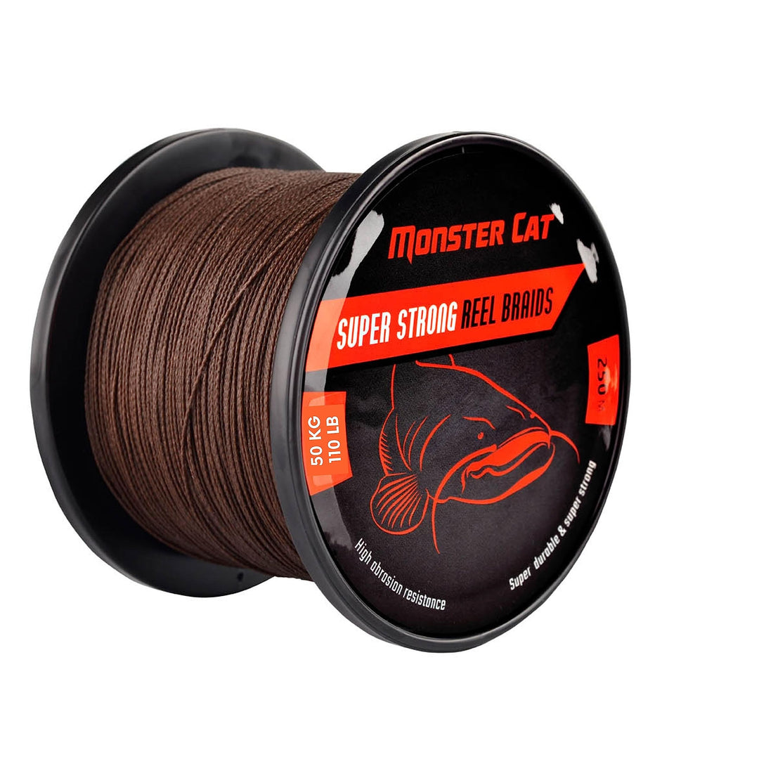 Tandem Baits Monster Cat Super Strong Braids Geflochtene Angelschnur Angelzubehör Wels-Angeln Zubehö