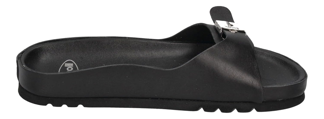 Scholl Damenschuhe Pantoletten MEG - Black Black 38 EU Schwarz, 38 EU Schwarz