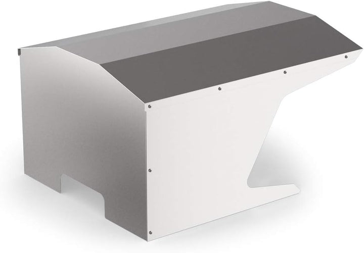 KÖNIGSPROD Edelstahl Mähroboter Garage, Schutz für Rasenroboter, Carport, Dach, Roboport, L, L