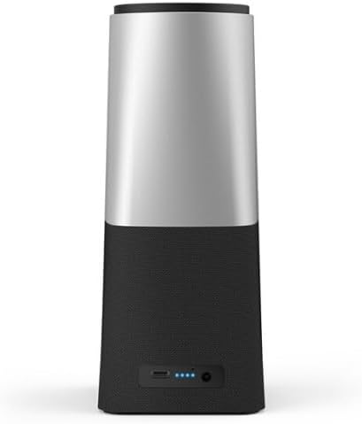 Philips PSE0540 SmartMeeting Tragbares Konferenzmikrofon mit Sembly AI zur Spracherkennung für mehre