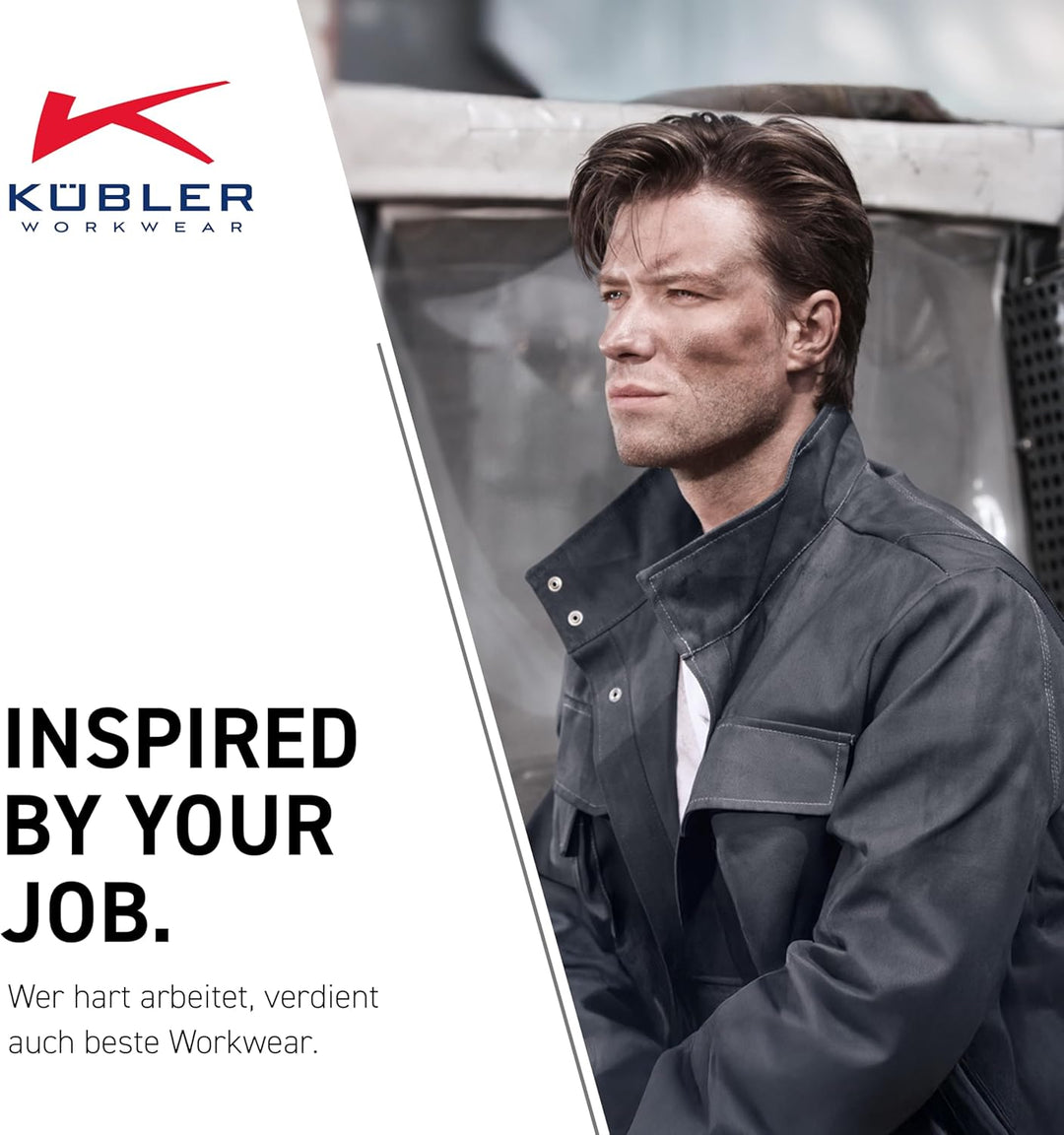 KÜBLER Workwear KÜBLER ORGANIQ Arbeitsjacke anthrazit 90 anthrazit, 90 anthrazit