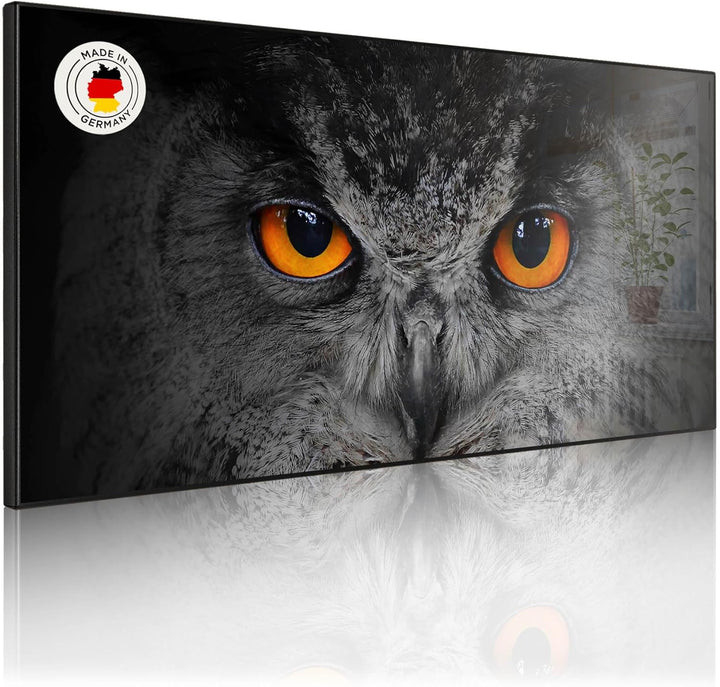 banjado Magnettafel schwarz 78 x 37cm / Magnetwand Metall/Magnetpinnwand als Memoboard/Pinnwand Magn