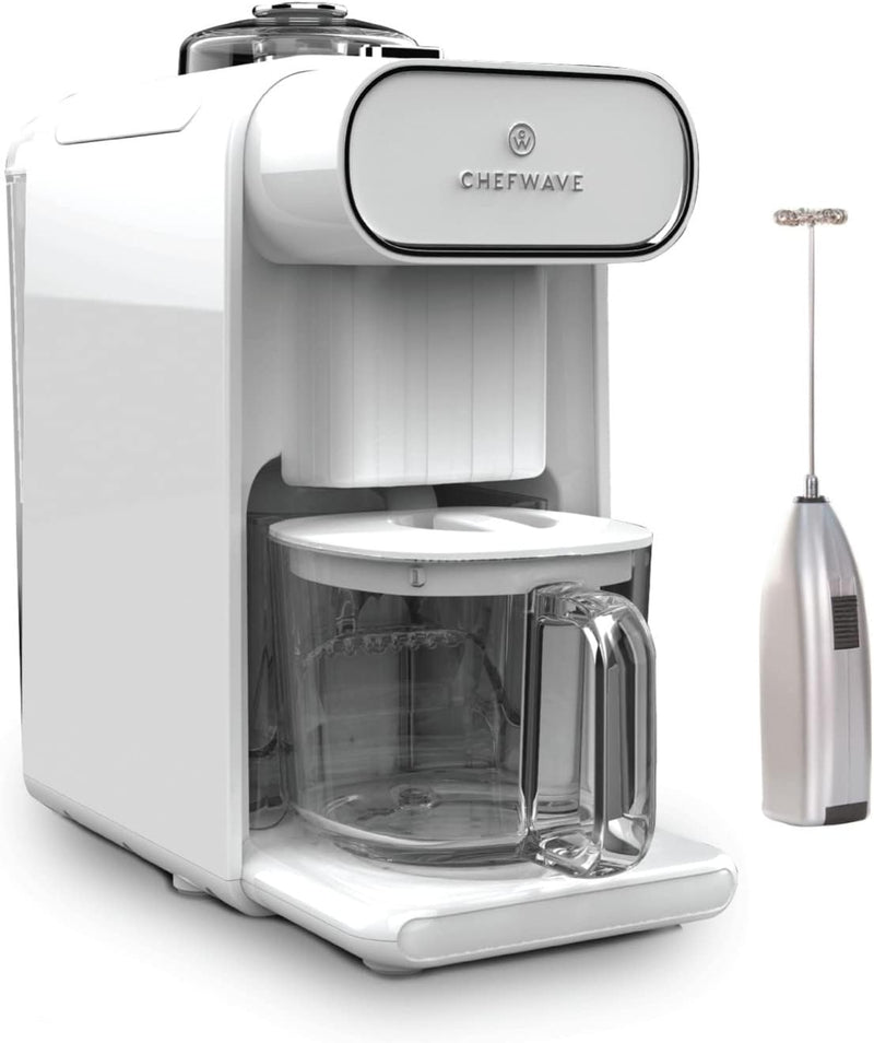 ChefWave Milkmade Dairy Alternative Vegan Milk Maker mit 6 pflanzlichen Auto-Programmen, Kein Einwei