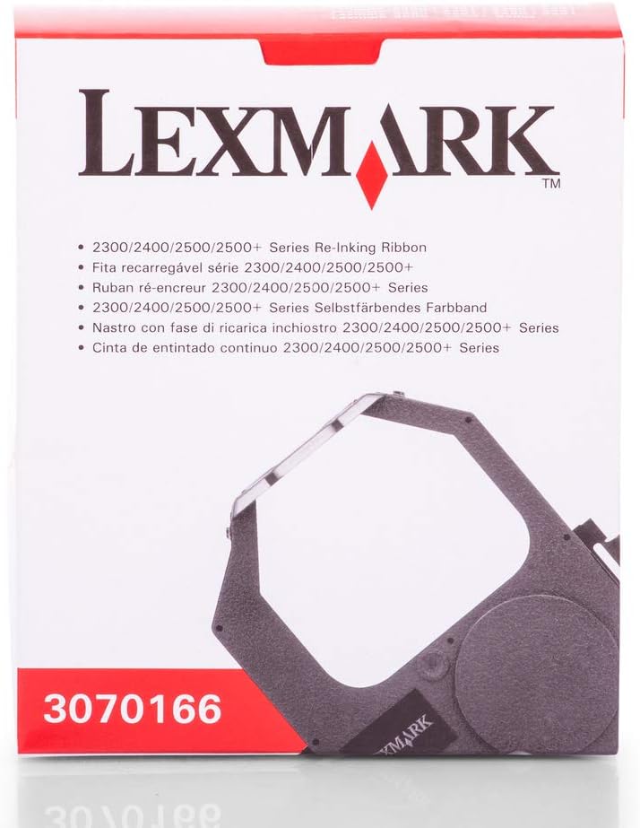 Lexmark Original 3070166 /, für Forms Printer 2590 N Premium Nylonband, Schwarz