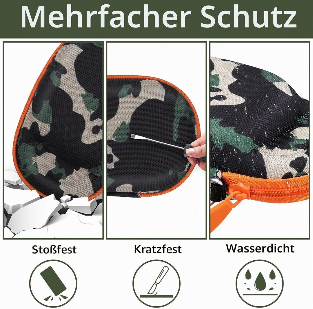 Aenllosi Harte Tasche Kompatibel mit JBL Clip 5 Bluetooth Lautsprecher Box,JBL Tragbare Wasserfest S