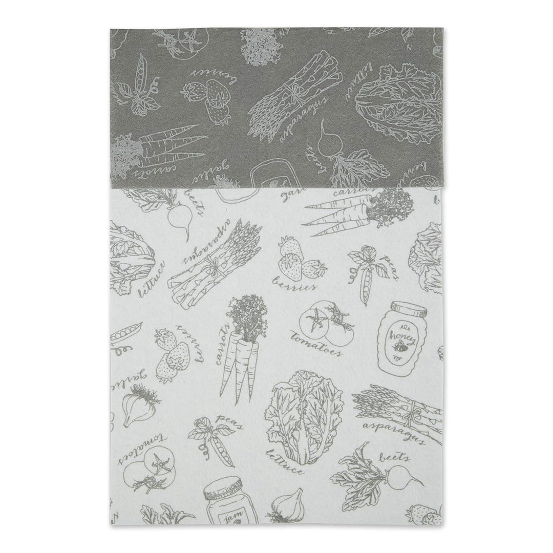 DII Kühlschrankfolien-Kollektion, Nicht klebend, zuschneidbar, Grau, 30,5 x 61 cm, 6 Stück 12x24" Gr
