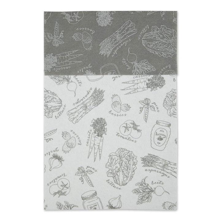 DII Kühlschrankfolien-Kollektion, Nicht klebend, zuschneidbar, Grau, 30,5 x 61 cm, 6 Stück 12x24" Gr
