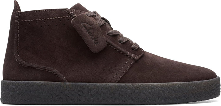 Clarks Herren Streethill Mid Stiefelette 44 EU Dark Tan Lea, 44 EU Dark Tan Lea