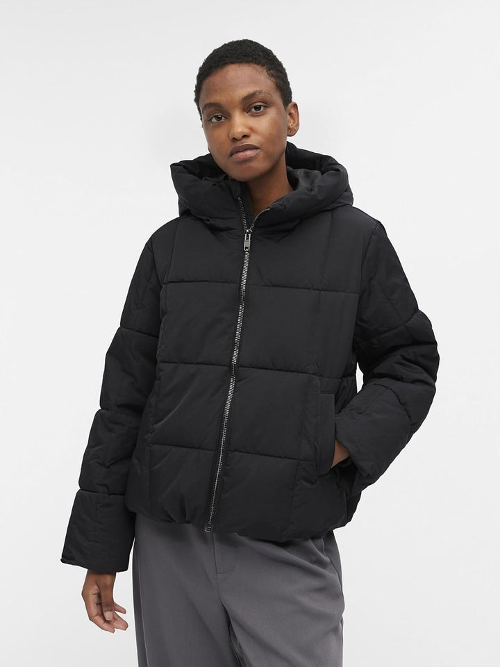 Object Damen Objzhanna New Short Jacket Noos Jacke L Schwarz, L Schwarz