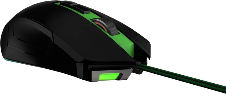 PUSAT V11 Kabelgebundene Gaming-Maus, 10000 DPI, 8 programmierbare Tasten, RGB, DPI-Umschalttaste –
