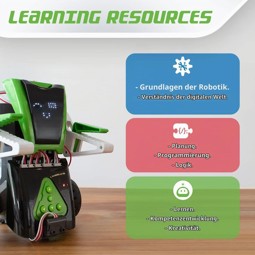 Xtrem Bots - Mazzy | Roboter Kinder Ab 8 Jahre Oder Mehr | Roboter Programmierbar Bausatz | Robot Fe