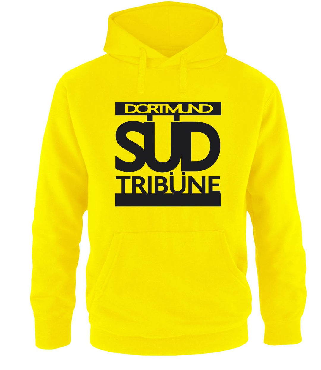 Dortmund Südtribüne Herren Hoodie, Gelb/Schwarz