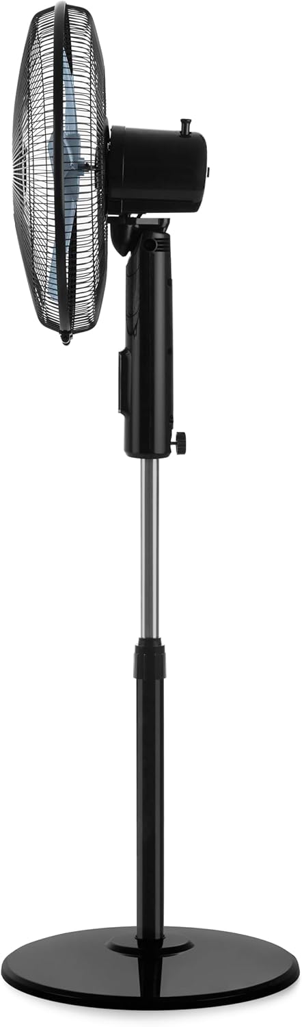 Orbegozo SF 1140 Standventilator, 3 Geschwindigkeiten, leise, schwenkbarer Schwenkkopf, höhenverstel