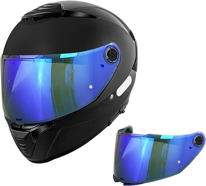 Helmvisier für MT 28B/Thunder 4 SV, Motorradhelm Visier,Helmvisier Motorrad Windschutz Helm Objektiv
