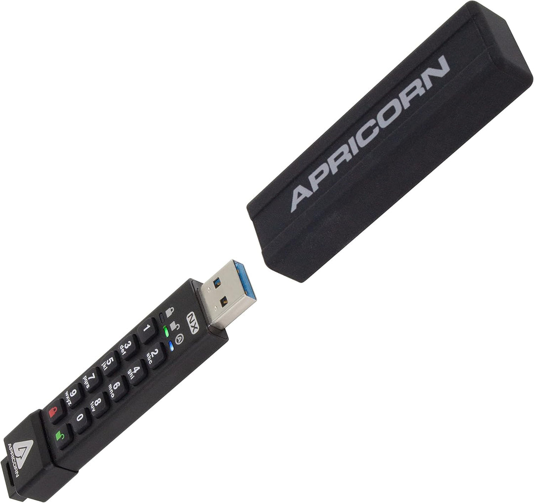 Apricorn Aegis Secure Key 3 NX 256-Bit verschlüsselter FIPS 140-2 Level 3 Validated Secure USB 3.0 F