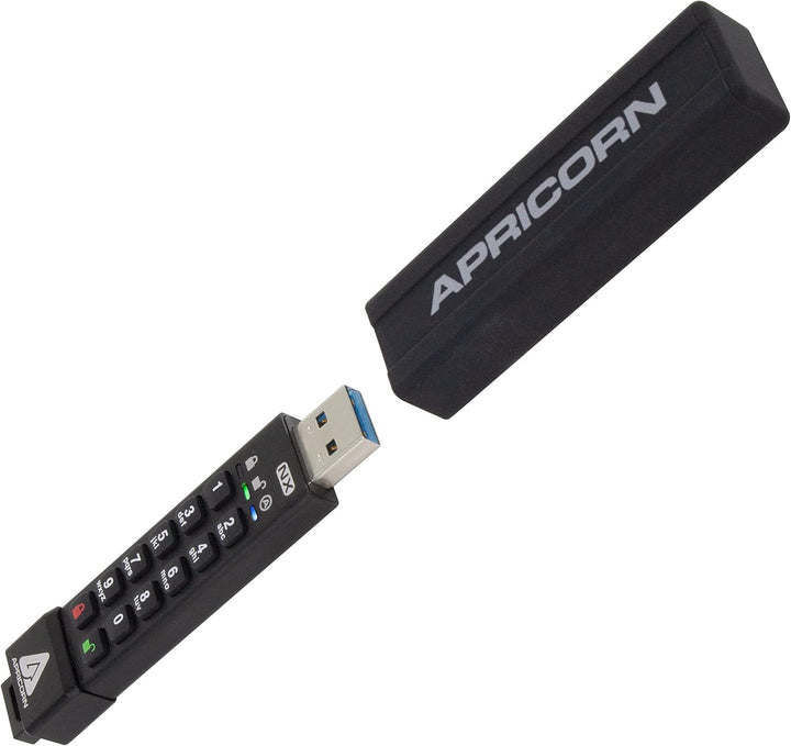 Apricorn Aegis Secure Key 3 NX 256-Bit verschlüsselter FIPS 140-2 Level 3 Validated Secure USB 3.0 F