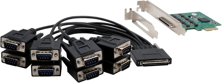 EX-46028 8S Seriell RS-232 PCIe Karte