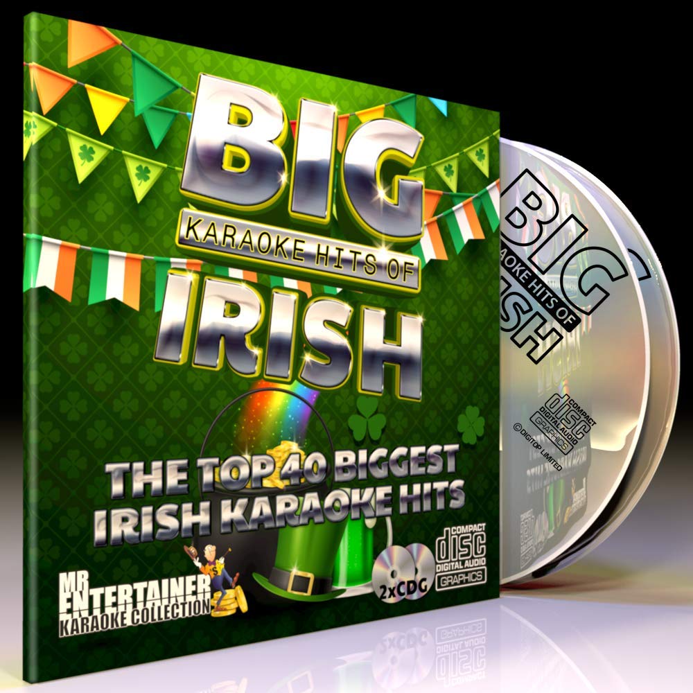 IRISH KARAOKE CD+G (CDG) Disc Pack 40 Greatest Irish Songs Ever Mr Entertainer Big Hits