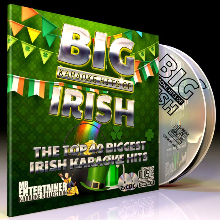 IRISH KARAOKE CD+G (CDG) Disc Pack 40 Greatest Irish Songs Ever Mr Entertainer Big Hits