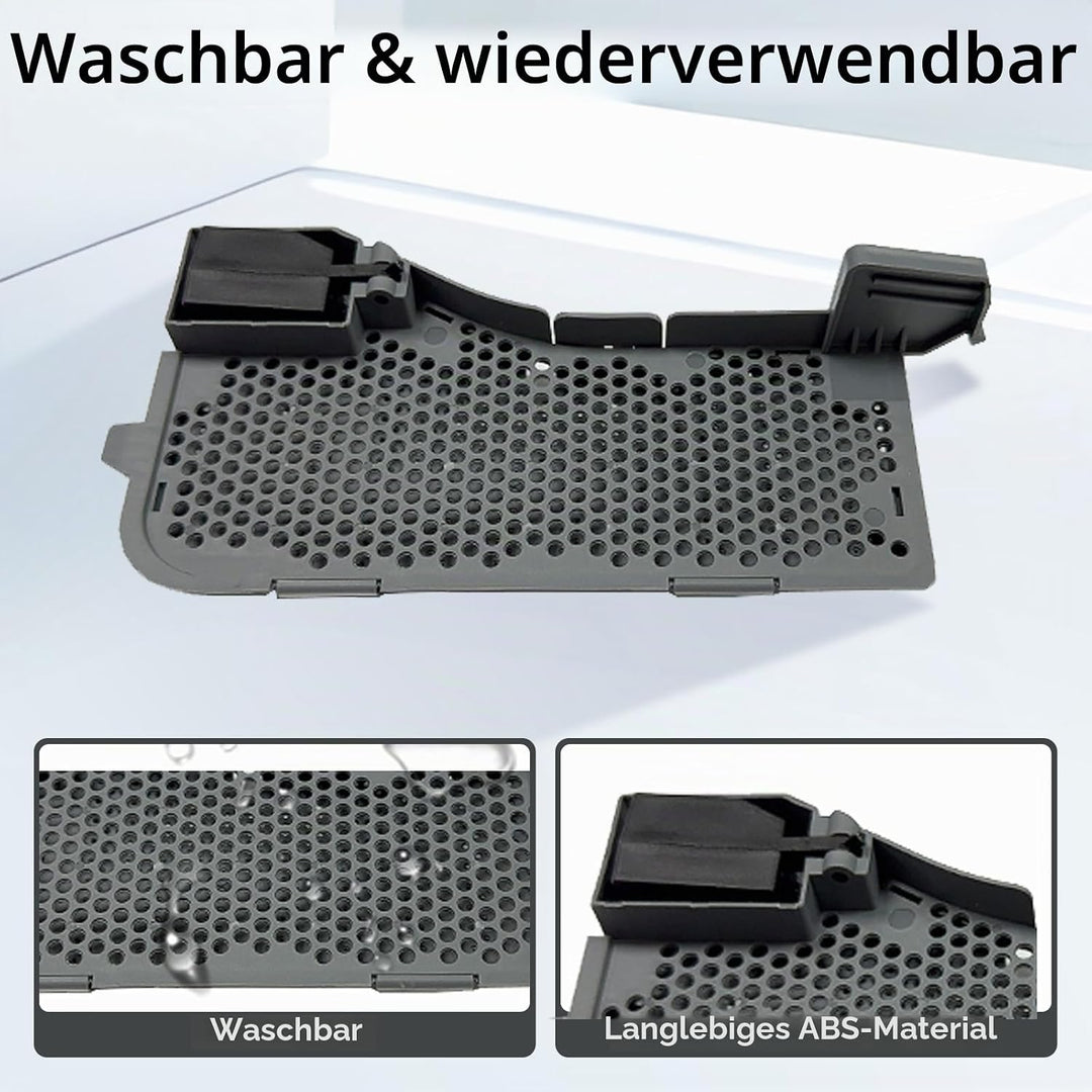 LOVECO 2 Stück Wasserfilter &amp; 1 Reinigungsbürste Ersatzteile Kompatibel mit Roborock S7 Max Ultra Mo