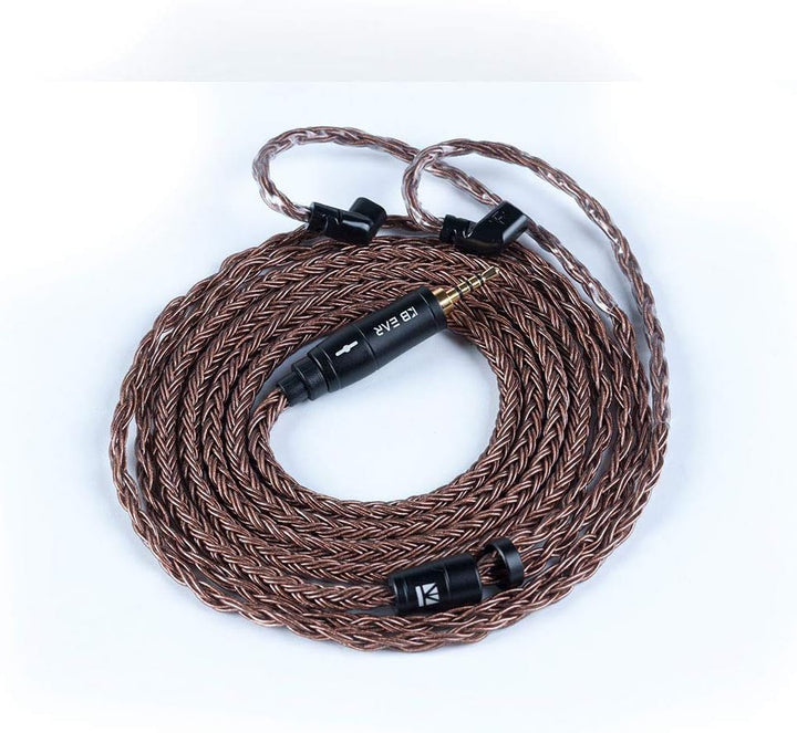 KBEAR 16 Core Silber Überzogene Draht Kopfhörer Upgrade Kabel Kopfhörer Ersatz Ohrhörer Austauschkab