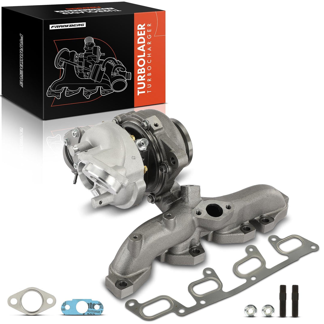 Frankberg Turbolader Abgasturbolader mit Dichtungen Diesel Kompatibel mit Golf VI 5K1 2.0L 2009-2012