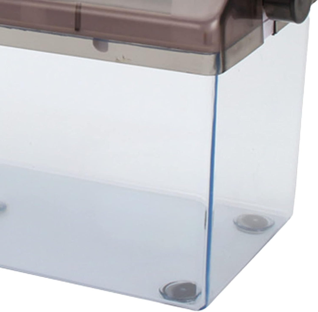 Aktenvernichter, Manueller Aktenvernichter für Breite Anwendung, Langlebig für Besprechungen (Schwar