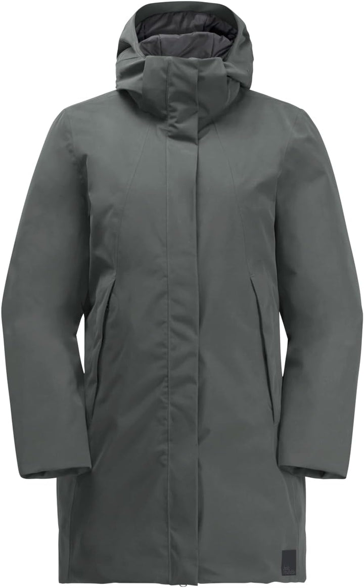Jack Wolfskin Damen Salier Coat Coat XL slate green, XL slate green