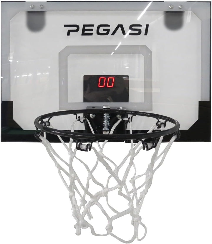 Pegasi Mini-Basketball-Rückwand mit Tür LED 45x30cm