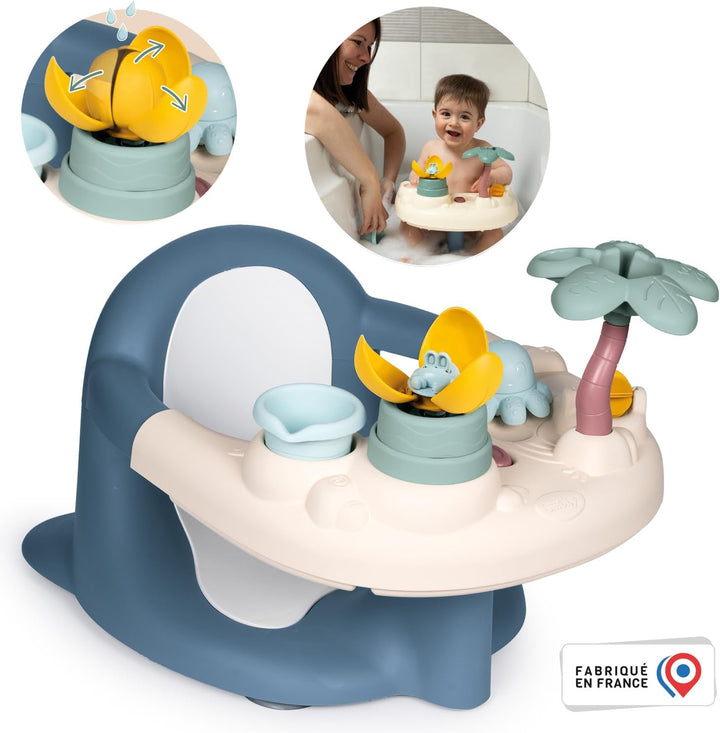 Simba Little Smoby – Badewannensitz – Aktivitätstablett – Schaufelrad, Becher, Sprinklerpalme, Saugn