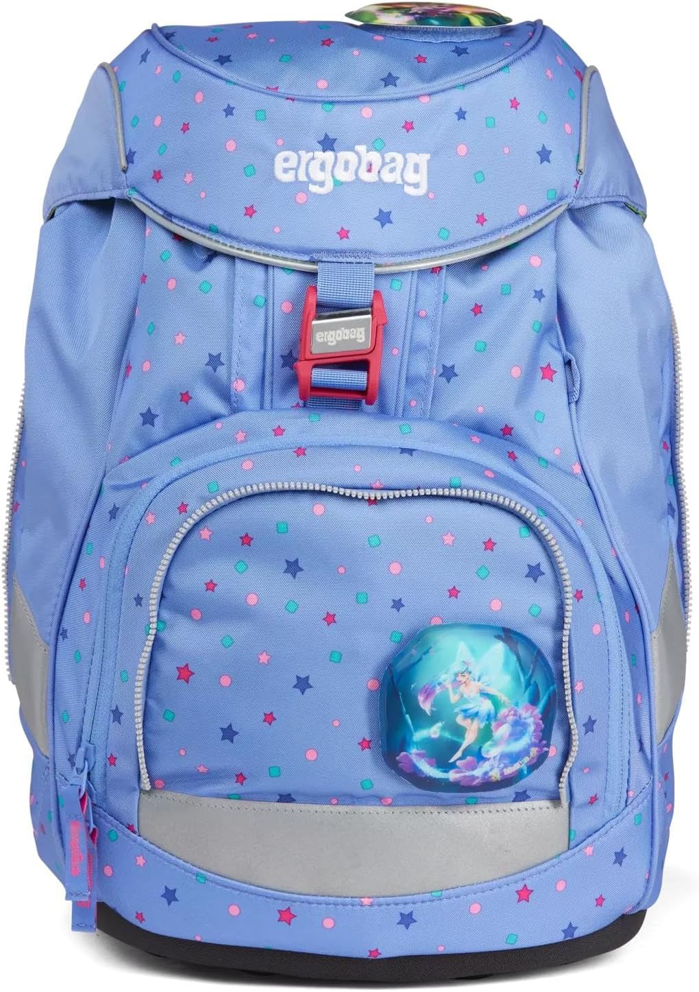 ergobag Unisex Kinder Prime School Backpack Set Rucksack Einheitsgrösse Bärzaubernd - Blau