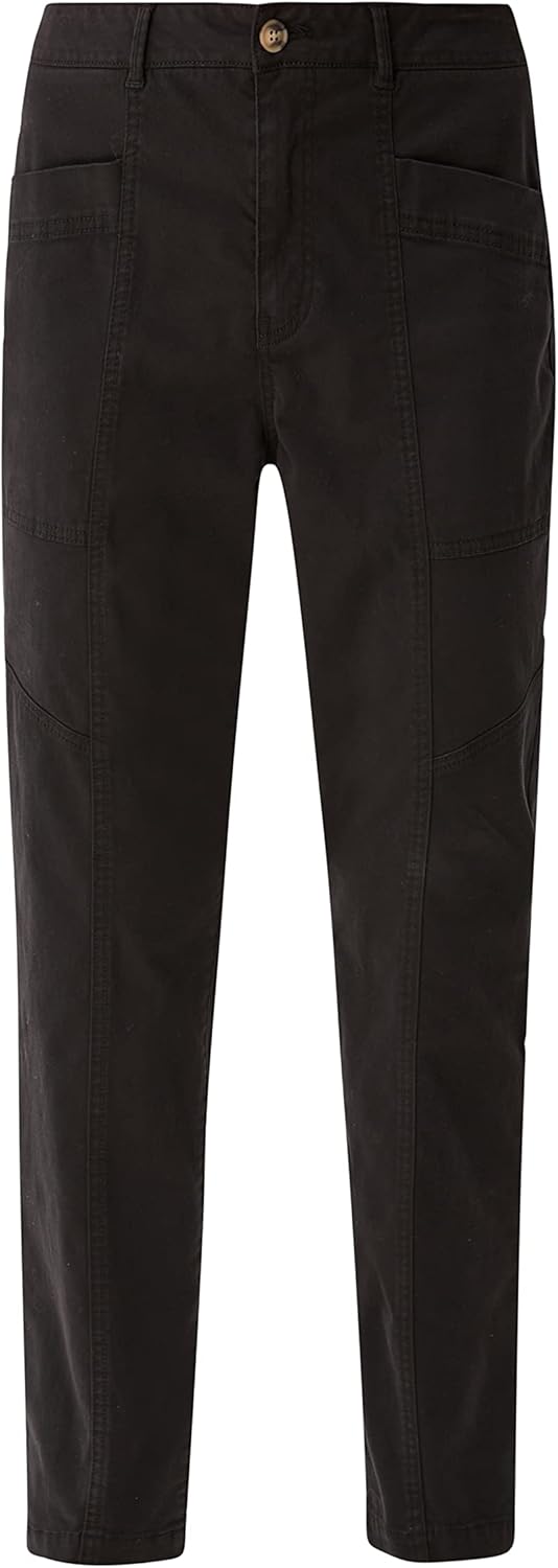 S. Oliver Damen Jeans Hose Comfort Chino Gabardinestretch Olive 36 9999, 36 9999
