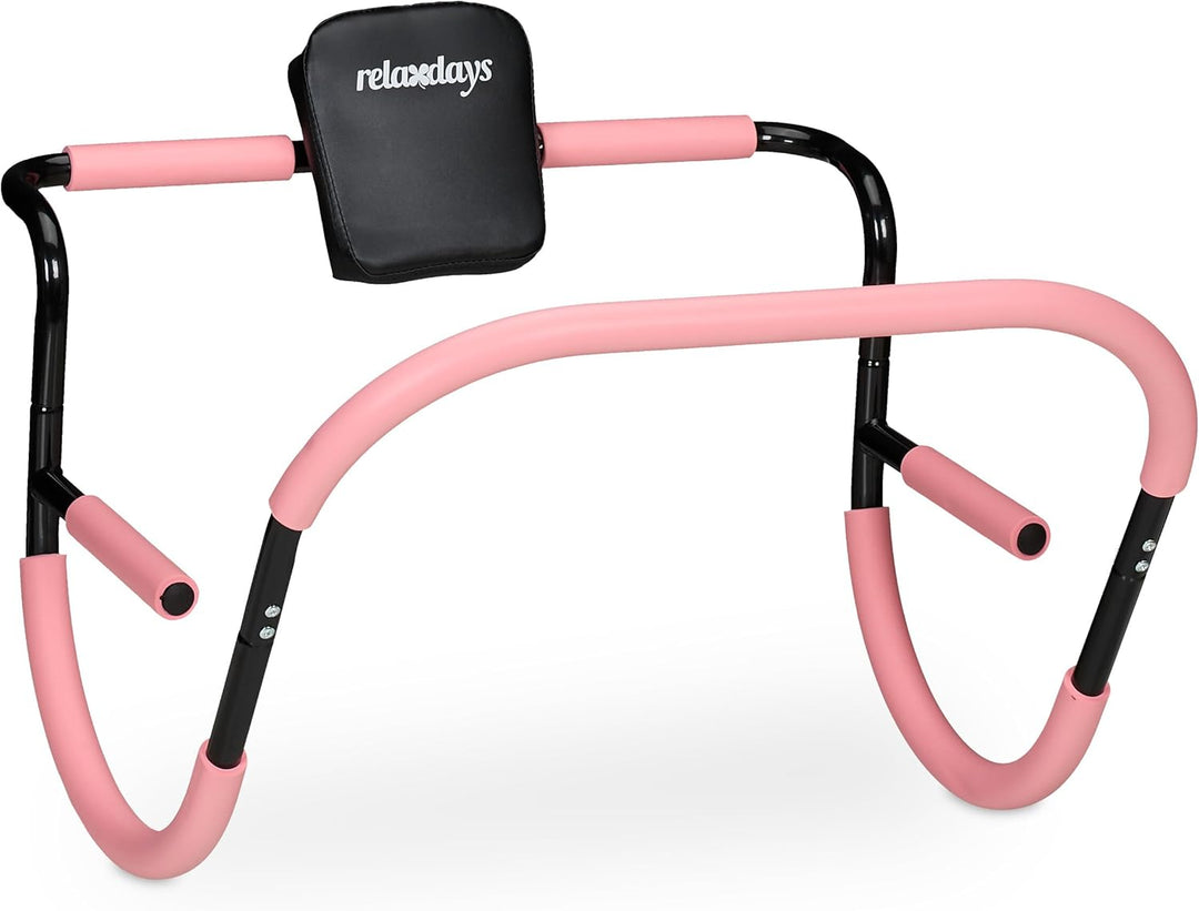 Relaxdays Bauchtrainer, Bauchmuskeltrainer, HxBxT: 68,5 x 69 x 65 cm, effektives Training zuhause, f