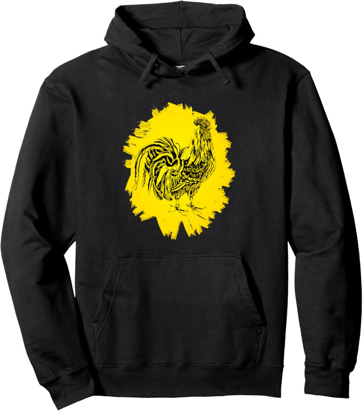 Hahn Huhn Landwirt Nutztiere Bauernhof Tiere Hühner Pullover Hoodie