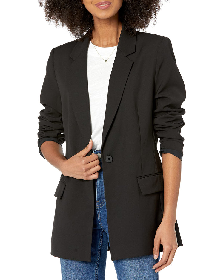 The Drop Damen Blazer (in Übergrösse erhältlich) XS Schwarz, XS Schwarz